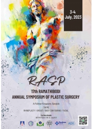 การอบรมวิชาการทางศัลยศาสตร์ตกแต่งครั้งที่ 17 17th Ramathibodi Annual Symposium of Plastic Surgery (RASP2023) 