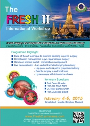 The FRESH II (Fantastic Ramathibodi Gyn Endoscopic Surgery in Harmony II)  International Workshop