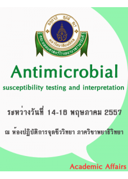 Antimicrobial susceptibility testing and interpretation