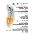 International Course for Full-endoscopic Operation of the Lumbar and Cervical Spine ครั้งที่ 3