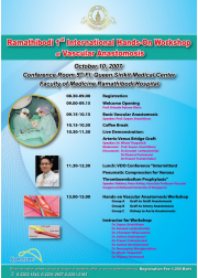 Ramathibodi Hospital: 1st International Hand-on Workshop of Vascular Anastomosis