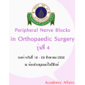 Peripheral Nerve Blocks in Orthopaedic Surgery รุ่น 4