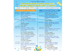 Ramathibodi Pediatric Asthma School 2011: Shall We Change the Natural History of Asthma?